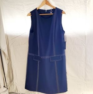Tommy Hilfiger Navy Overall Dress